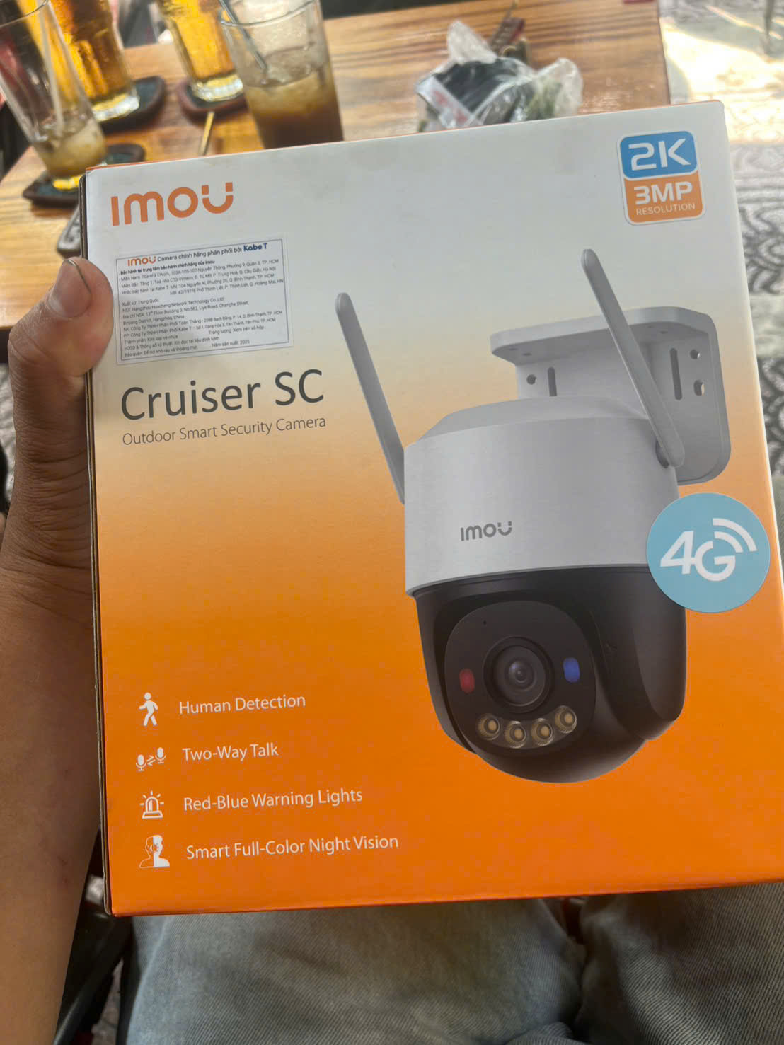 CAMERA SIM 4G