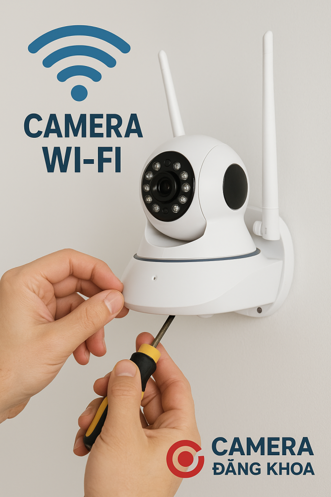 Lắp đặt camera WiFi
